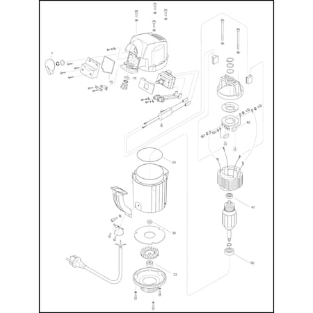 Flux Rebuild Kit for F458 Electric Motor 24-ZORO0304